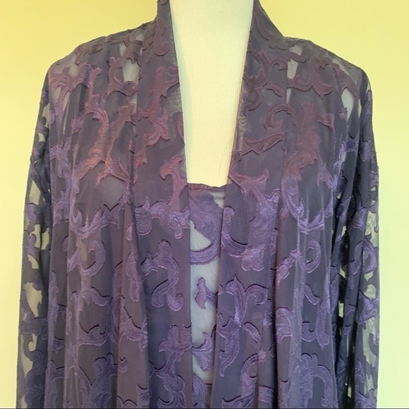 Victoria’s Secret vintage purple robe and matching nightgown - Picture 2 of 16